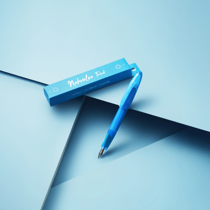 Nahvalur Triad Fountain Pen - Blue