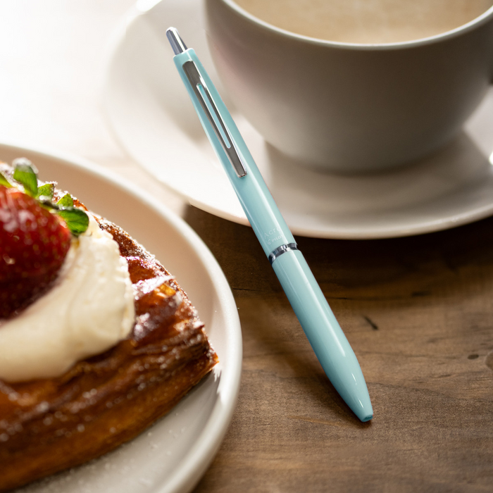 Pilot Acro 300 0.5mm Hybrid Ballpoint Pen Soft Blue Barrel