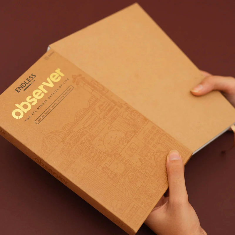 Endless Observer Notebook Breach Sand Regalia Paper A5