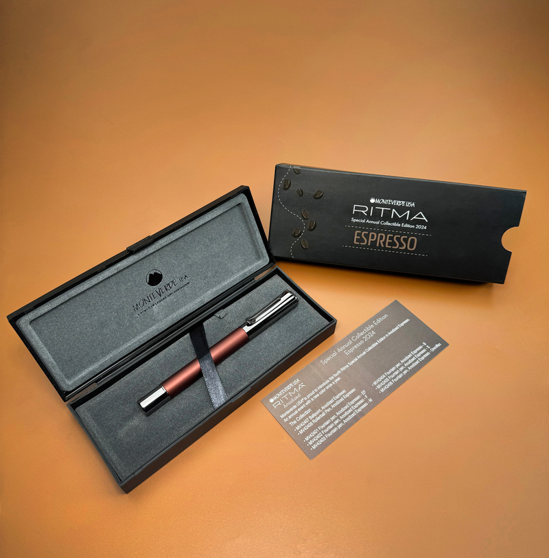 Monteverde Ritma Fountain Pen Espresso -  Extra Fine