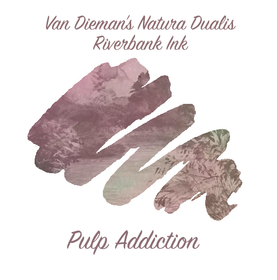 Van Dieman's Professional - Natura Dualis Riverbank Dual Tone Fountain Pen - 2ml Ink Sample