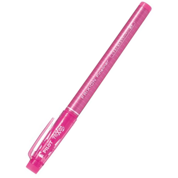 Pilot FriXion Fineliner Erasable Pen - Pink