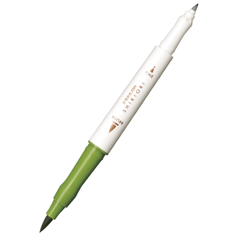 Sailor Shikiori Brush Pen - Wakauguisu (1 Piece)
