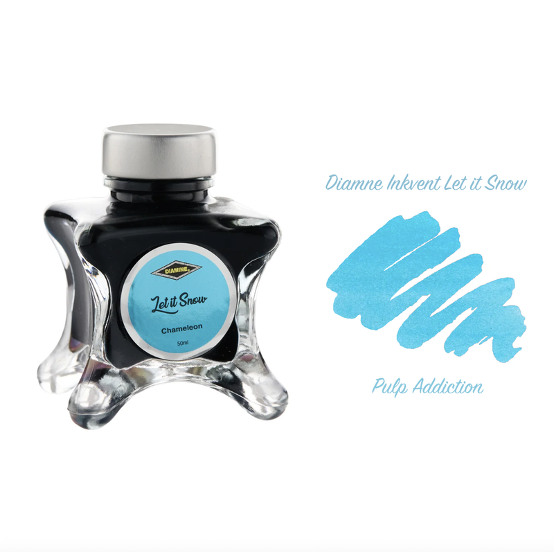 Diamine Teal Edition Ink - Let It Snow Chameleon