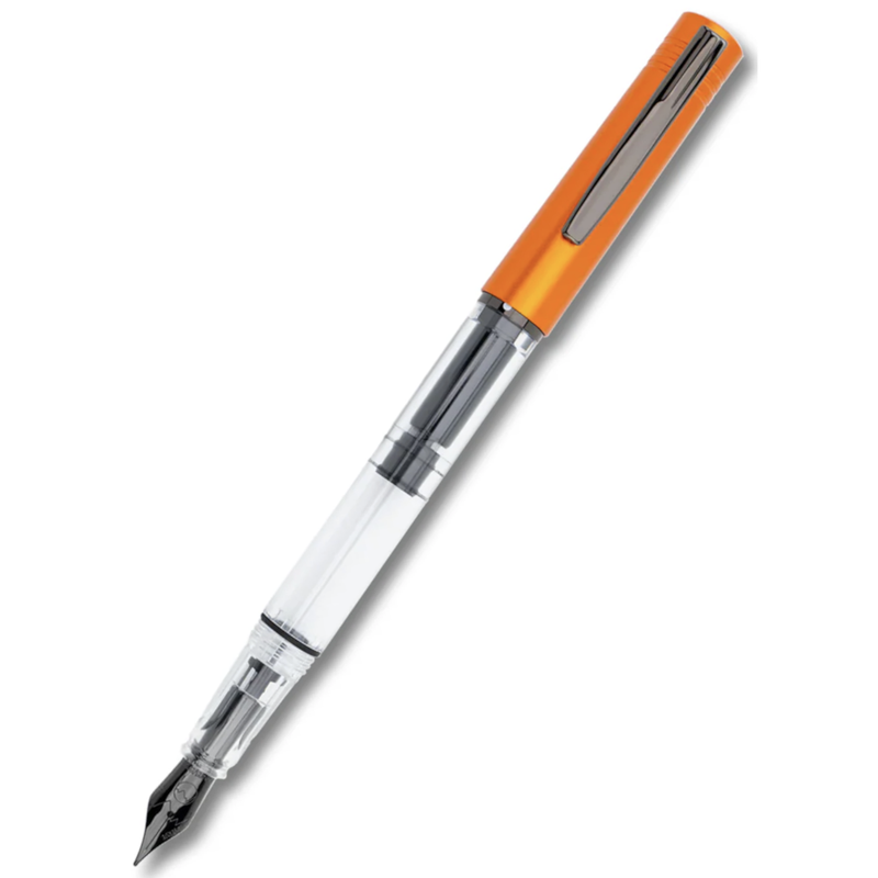 Monteverde MP1 Lock-It Piston Technology Fountain Pen - Foxy Orange