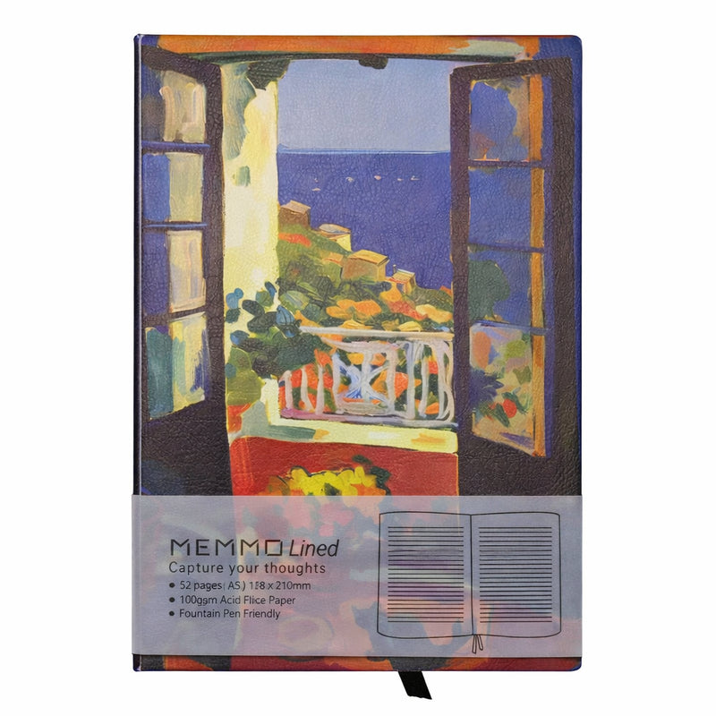 Memmo Morning in Nice A5 Notebook Lined