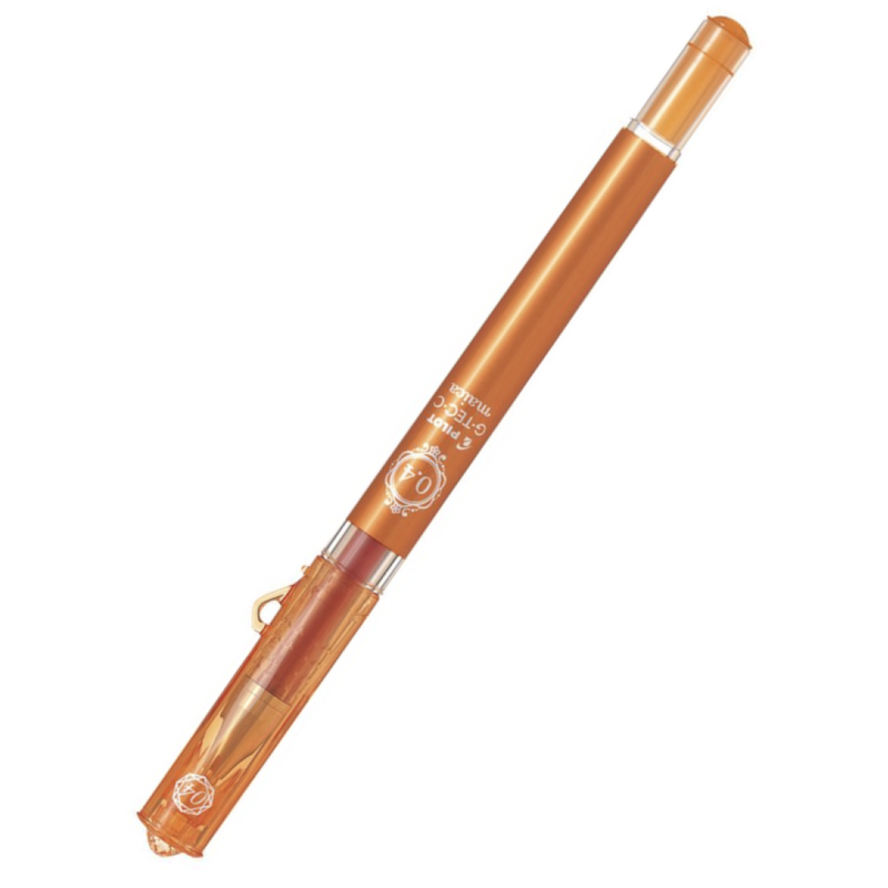Pilot G-Tec Maica 0.4mm Gel Pen - Orange