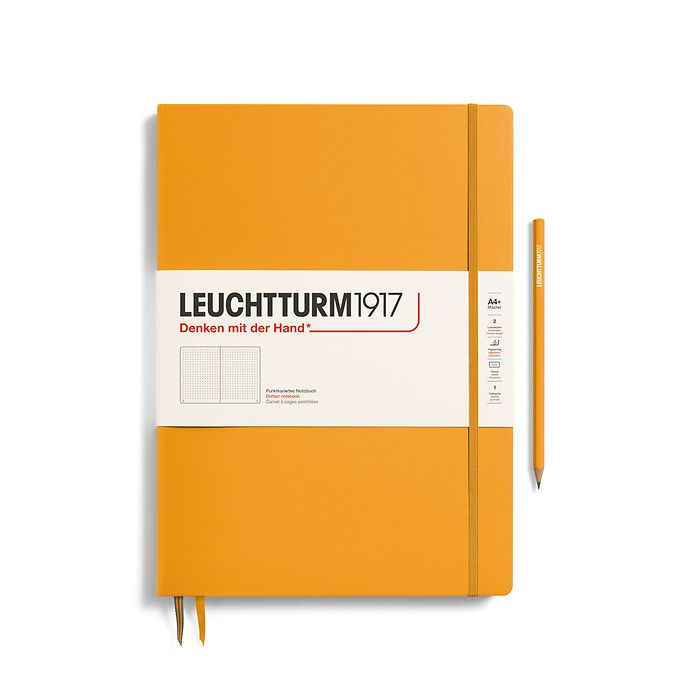 Leuchtturm1917 Notebook Master Slim (A4+), Dotted - Rising Sun