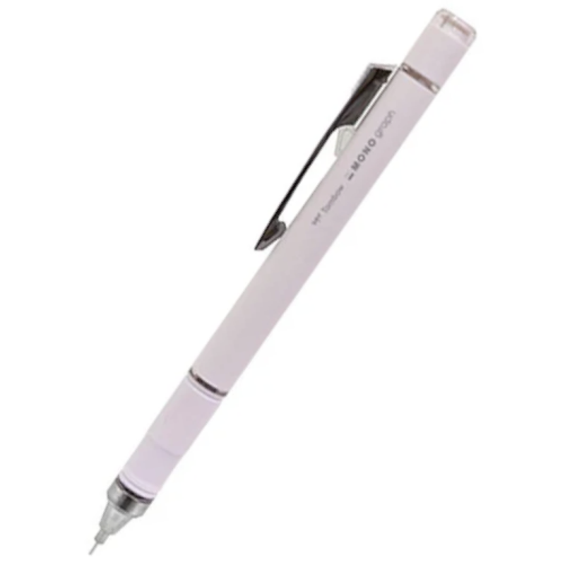 Tombow Mono Graph Shaker Grip Mechanical Pencil - Pale Pink 0.5mm