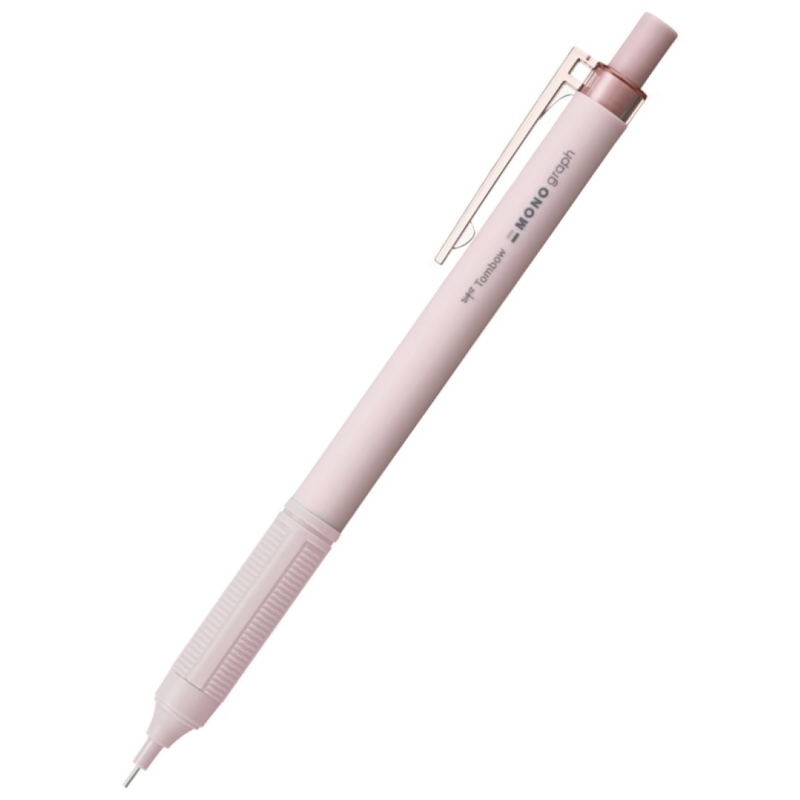 Tombow MONO Graph Lite Mechanical Pencil - Greyish Pink 0.5mm