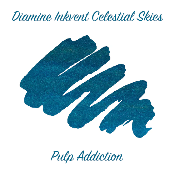 Diamine Teal Edition Ink - Celestial Skies Shimmer