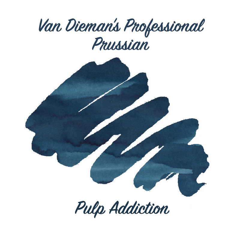 Van Dieman's Professional - Prussian Essential Fountain Pen 2ml Ink Sample