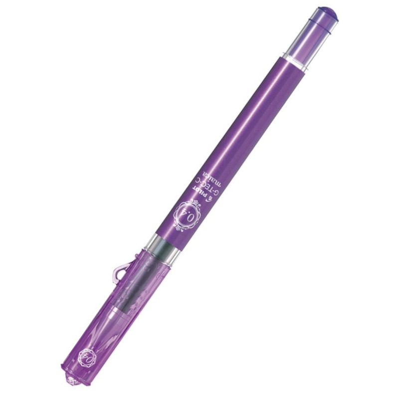Pilot G-Tec Maica 0.4mm Gel Pen - Violet