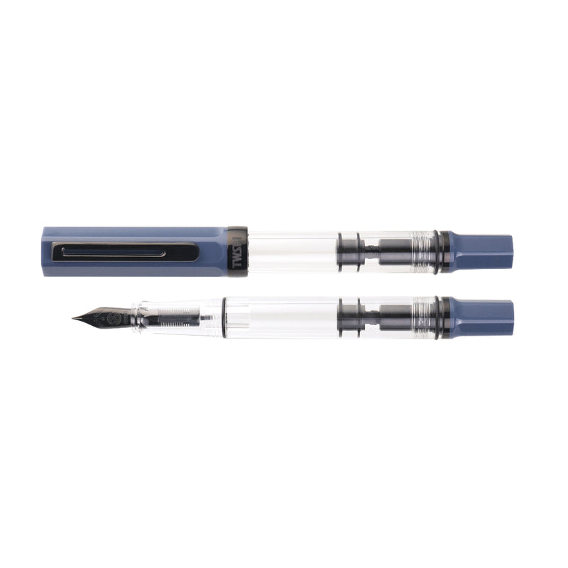 TWSBI Eco Fountain Pen - Slate Blue with Onyx
