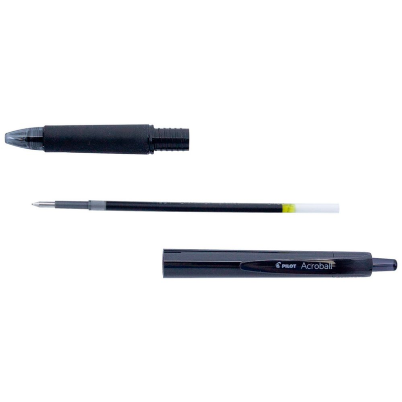 Pilot Acroball Ballpoint Pen 0.7mm - Black