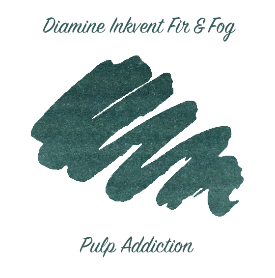 Diamine Teal Edition Ink - Fir & Fog Chameleon