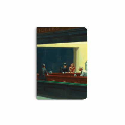 *Clearance* Memmo Nighthawks A5 Notebook, Blank
