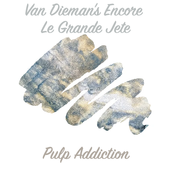 Van Dieman's Encore - Le Grande Jeté 40ml Shimmering Fountain Pen Ink
