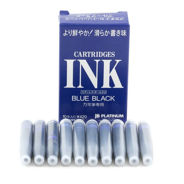 Platinum Standard Blue Black Ink Cartridges (10pc)