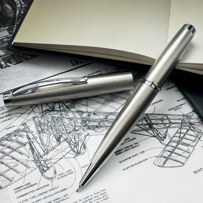 Monteverde Dakota Gel Rollerball Pen - Stainless Steel
