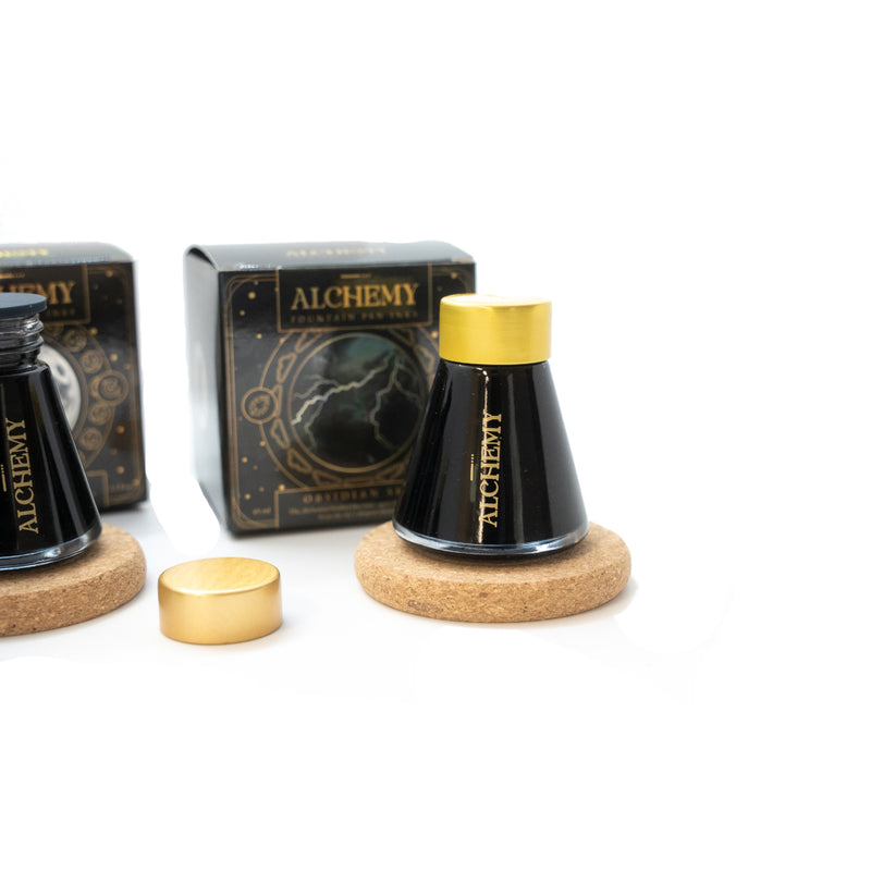 Endless Alchemy Fountain Pen Ink - Stardust - Obsidian Sky 45ml