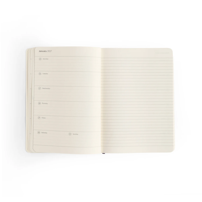 myPAPERCLIP 2027 Daily Planner Softcover M1 - Black