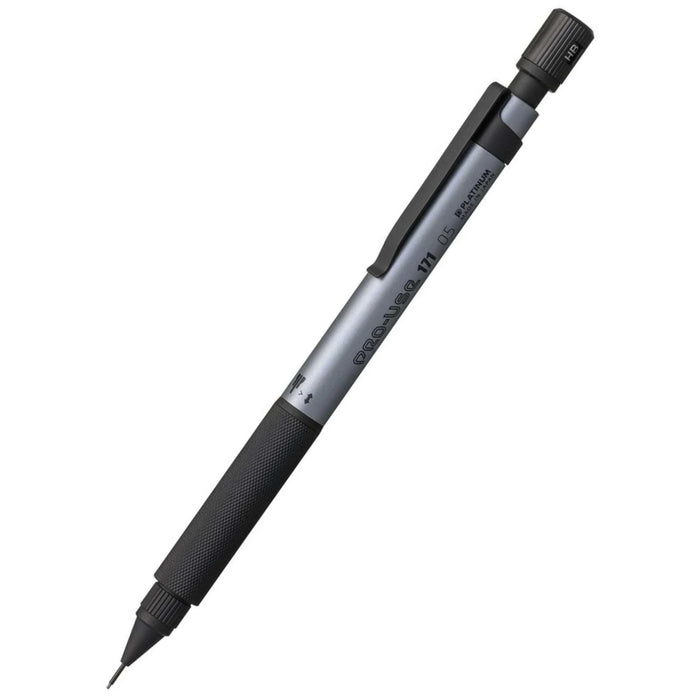 Platinum Pro-Use 171 Mechanical Pencil 0.5mm - Frost Silver
