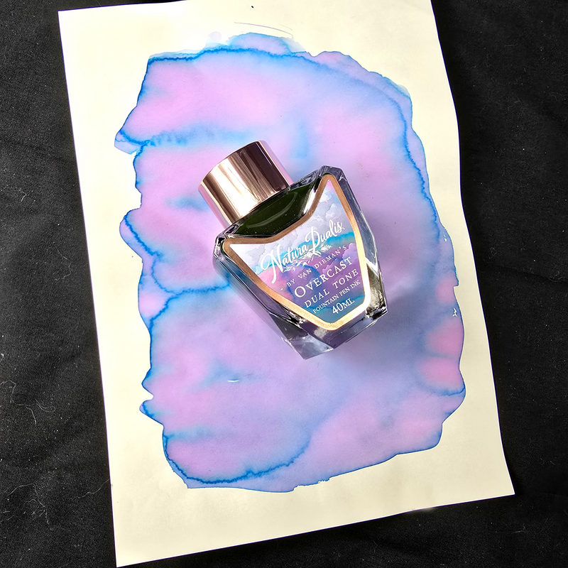 Van Dieman's Professional - Natura Dualis Overcast Dual Tone Fountain Pen Ink - 2ml Ink Sample