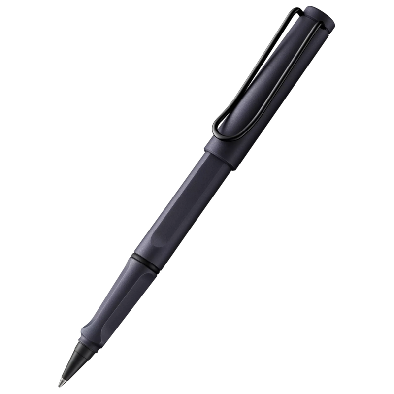 Lamy Safari Ink Cartridge Rollerball Pen - Steel Black