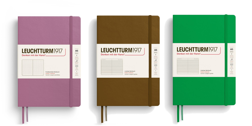 Leuchtturm1917 Softcover Medium (A5) Notebook - Deep Sea