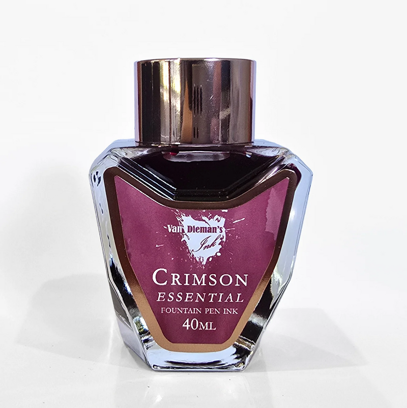 Van Dieman's Professional - Crimson Essential Fountain Pen Ink 40ml