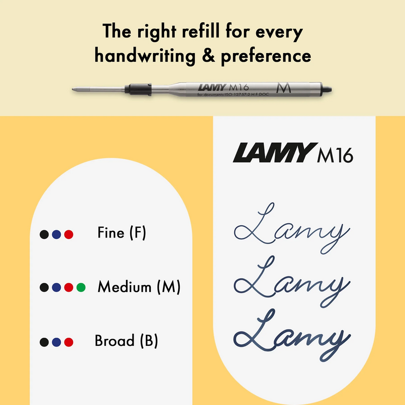 Lamy Logo 204 M+ Neon Orange Ballpoint Pen