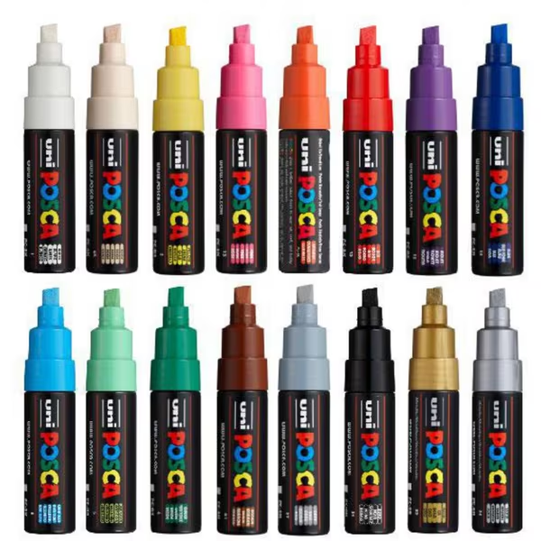 POSCA PC-8K Paint Markers Assorted 16 Pack