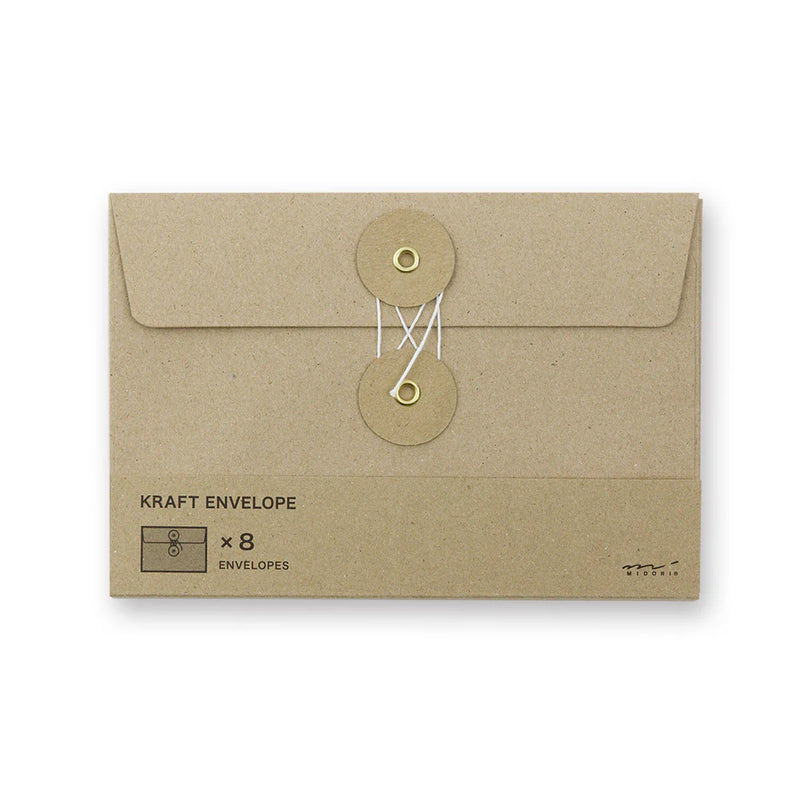 TRAVELER'S Kraft Envelopes - Large, Brown