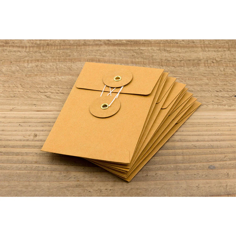 TRAVELER'S Kraft Envelopes - Small, Orange
