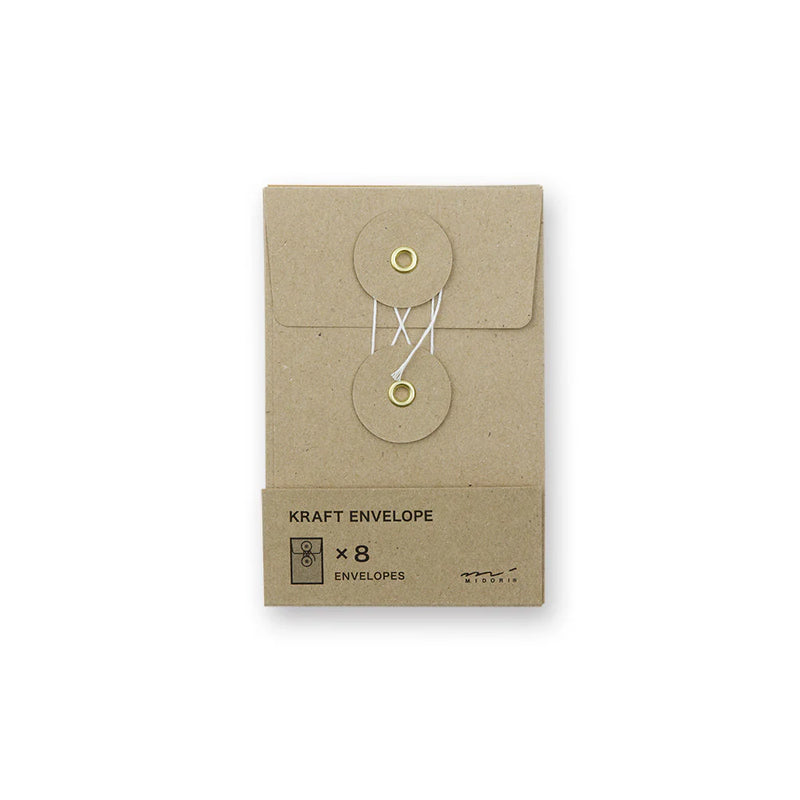 TRAVELER'S Kraft Envelopes - Small, Brown