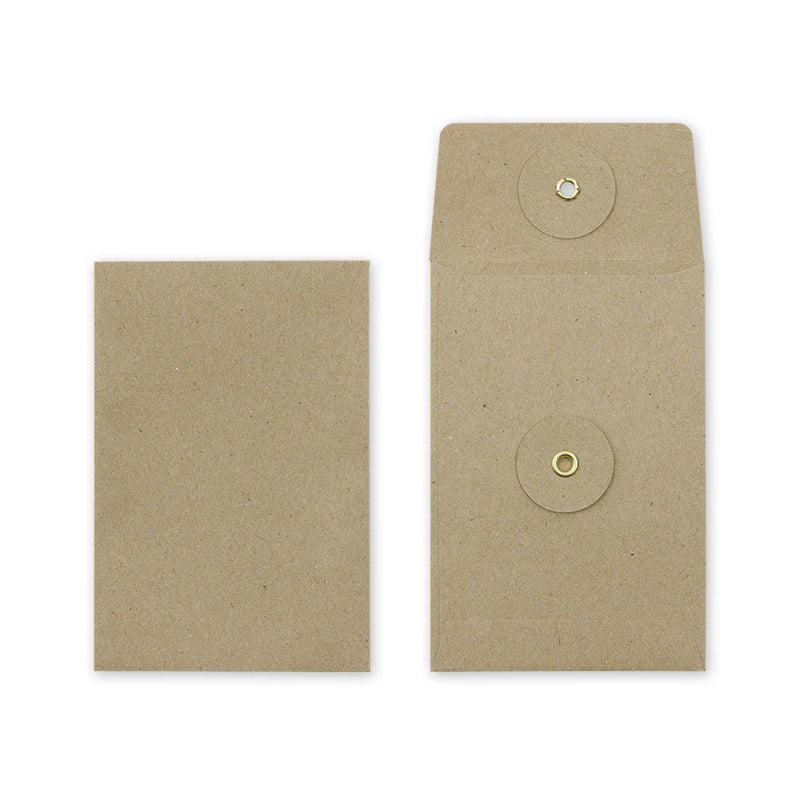 TRAVELER'S Kraft Envelopes - Small, Brown