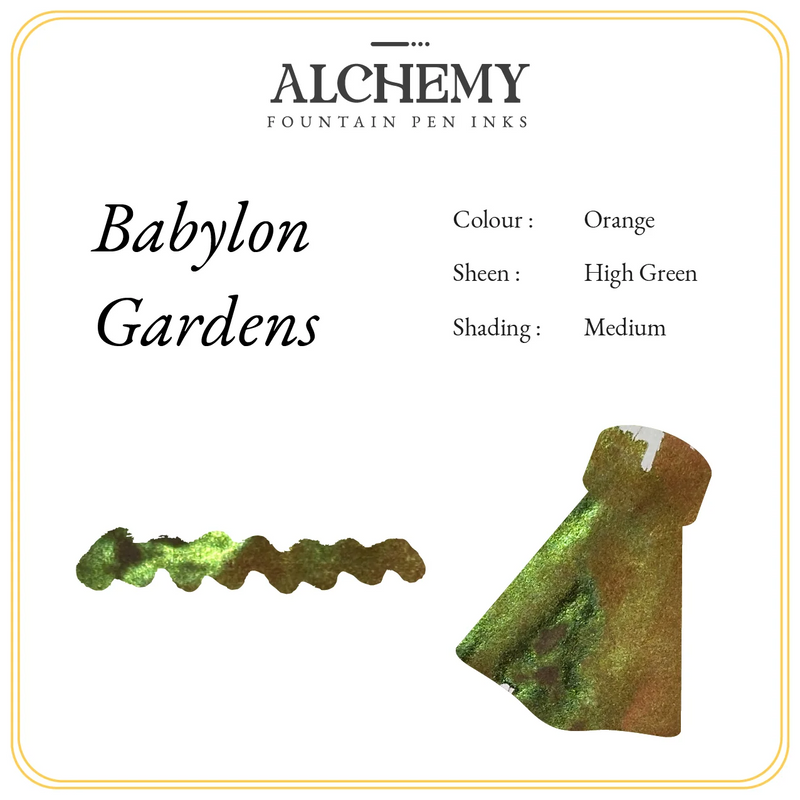 Endless LABS.16 Alchemy Fountain Pen Inks - Babylon Gardens - 45ml