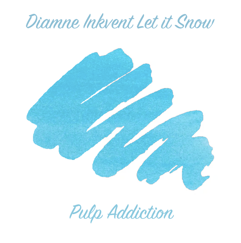 Diamine Teal Edition Ink - Let It Snow Chameleon