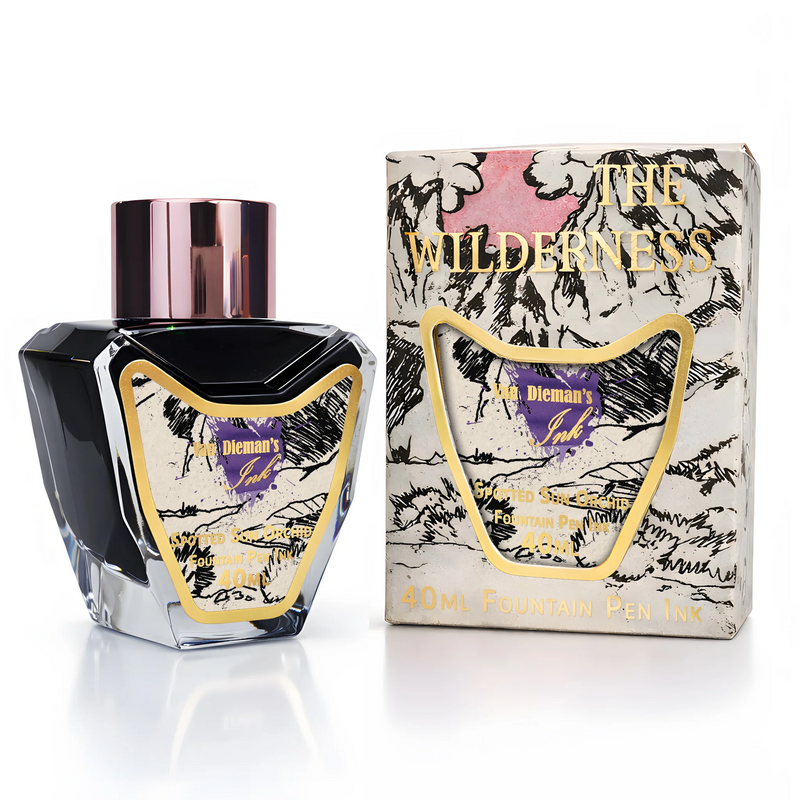Van Dieman's Wilderness Fountain Pen Ink - Spotted Sun Orchid 40ml