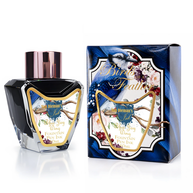 Van Dieman's Birds of a Feather ink - Blue Jay Wing 40ml