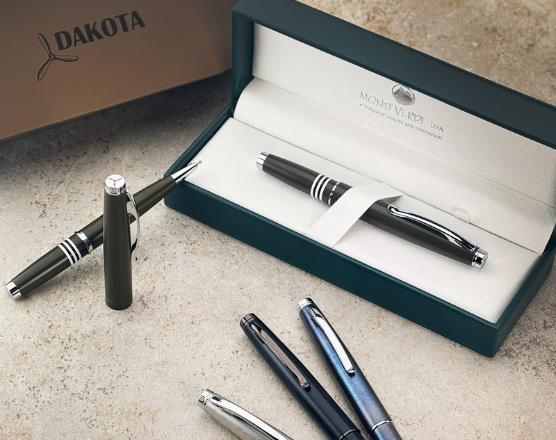 Monteverde Dakota Gel Rollerball Pen - Raw Flame
