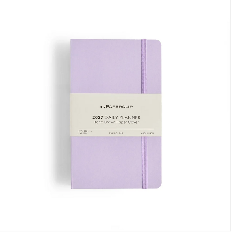 myPAPERCLIP 2027 Daily Planner Softcover M1 - Lilac