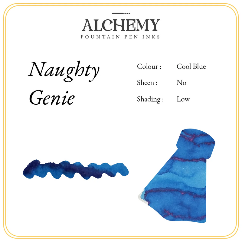 Endless LABS.16 Alchemy Fountain Pen Inks - Naughty Genie - 45ml