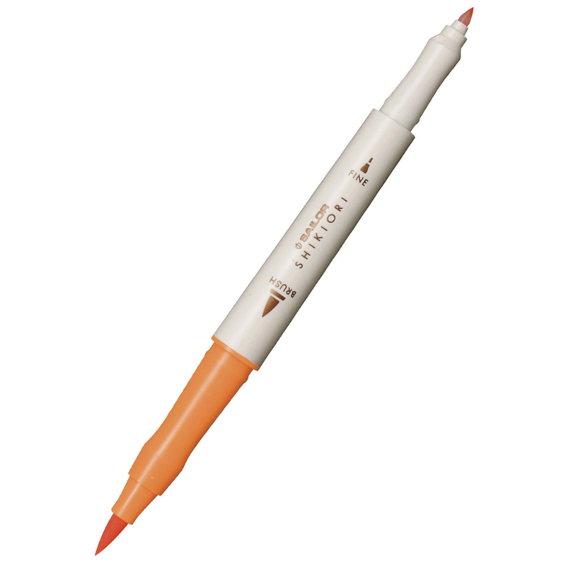 Sailor Shikiori Brush Pen - Kinmokusei (1 Piece)