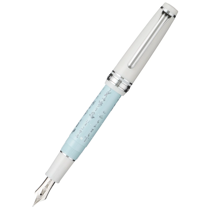 Sailor Pro Gear Slim Seasonal Waka Poetry Fountain Pen - Winter - MF