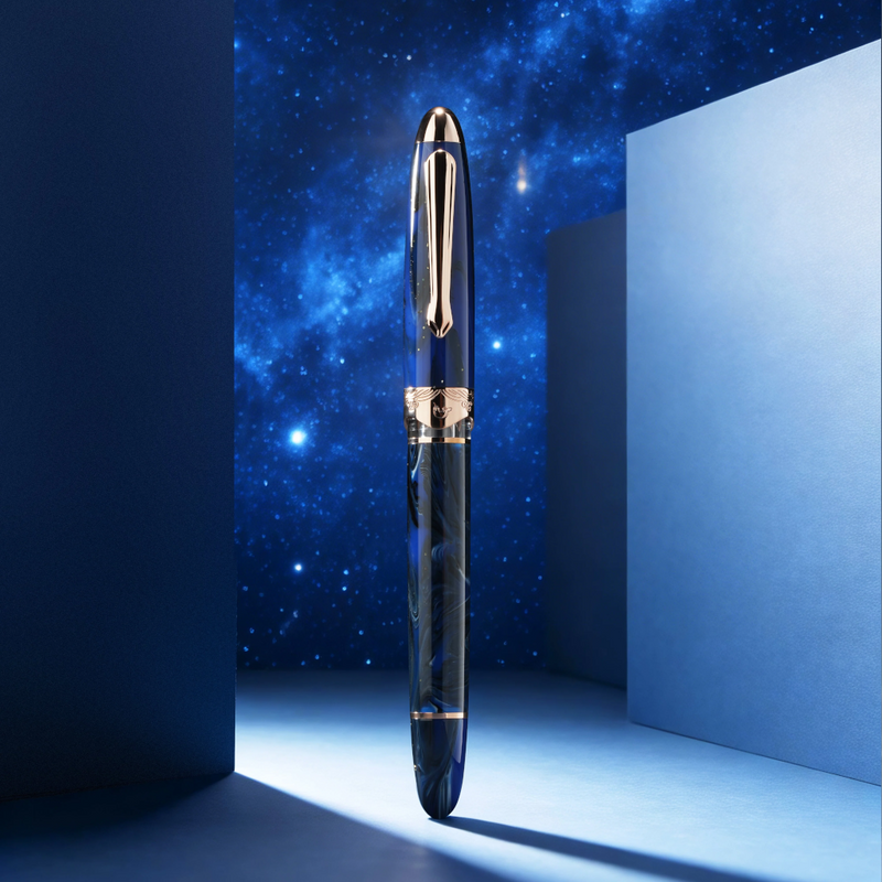 Nahvalur Horizon Fountain Pen - Nebula