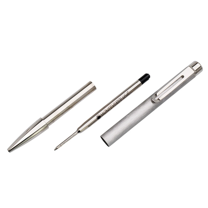 Monteverde Ritma Ballpoint Pen Brushed Stainless Steel