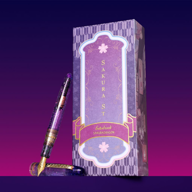 Esterbrook x Sakuradragon Estie Fountain Pen - Sakura Street, Special Edition