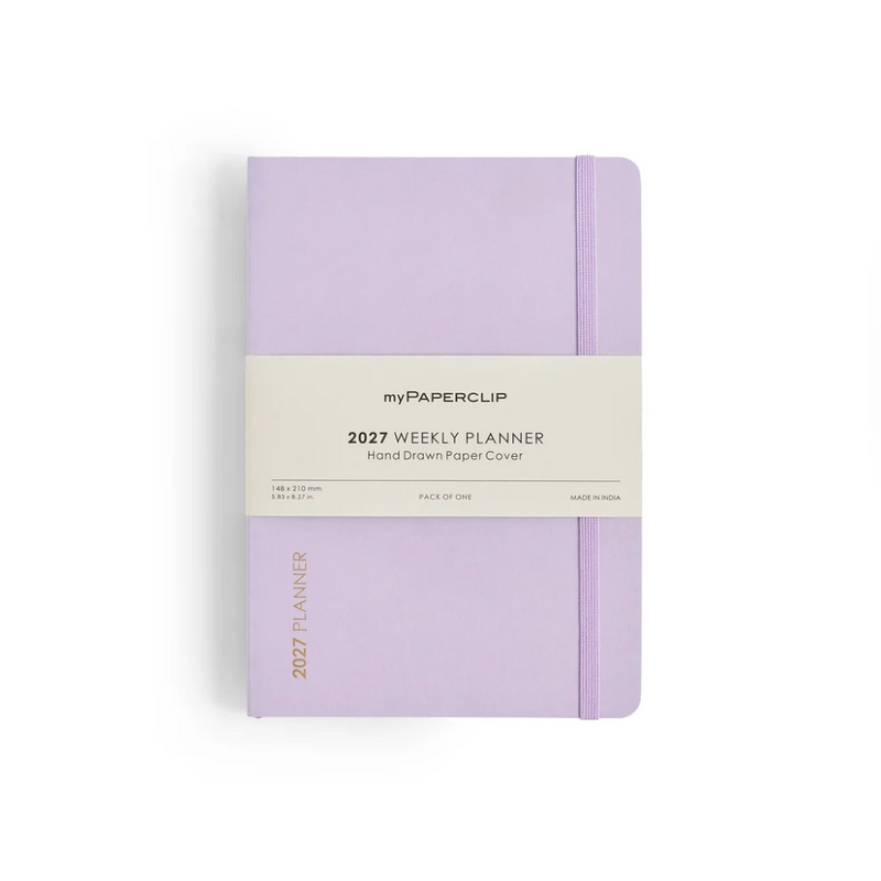 myPAPERCLIP 2027 Weekly Planner Softcover D1 - Lilac